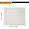 2Pcs HEPA Filter + 2Pcs Activated Carbon Pre-Filters Replace for Winix 5500-2