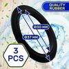 3 Pieces Sink Plug Rubber Seal for Pop Up Sink Plug - MONTERAL
