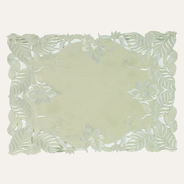 Light Green Table Placemats - Daulton Collection - Table Cover