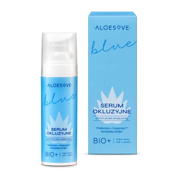 ALOESOVE Okklusives Gesichtsserum 30 ml – Vegan, Feuchtigkeitsspendend, Schutz der Hautbarriere, für trockene und dehydrierte Haut