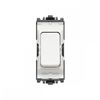MK (ELECTRIC) Aspect 10 Amp 2 Way SP Porcelain Retractive Switch Module with White Insert