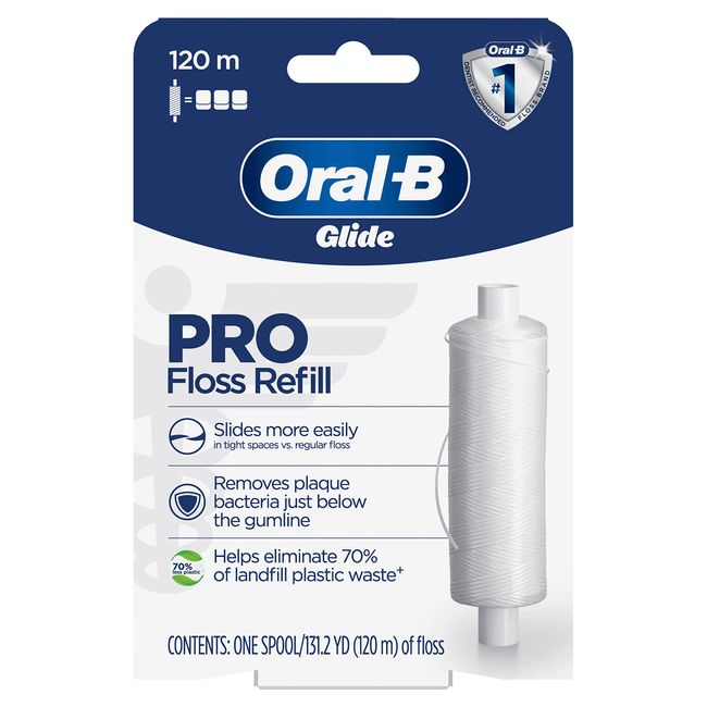 Oral-B Glide PRO Floss Refill, 120m