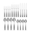 Oneida Kennedy Piece Flatware Set, 20 Count Service For 4, Metallic contemporary
