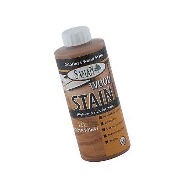 SamaN Interior Water Based Stain for Fine Wood, Walnut, 12 oz