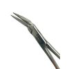 45 Degree Angled Stieglitz Splinter Forceps, Serrated, 5.5" (13.97cm) Length