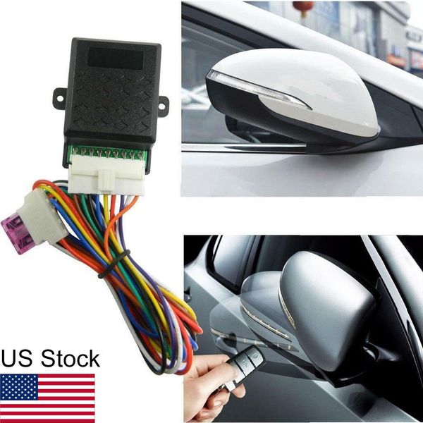 Auto Fold Unfold Side Rear View Mirror Folding Closer System Modules Universal