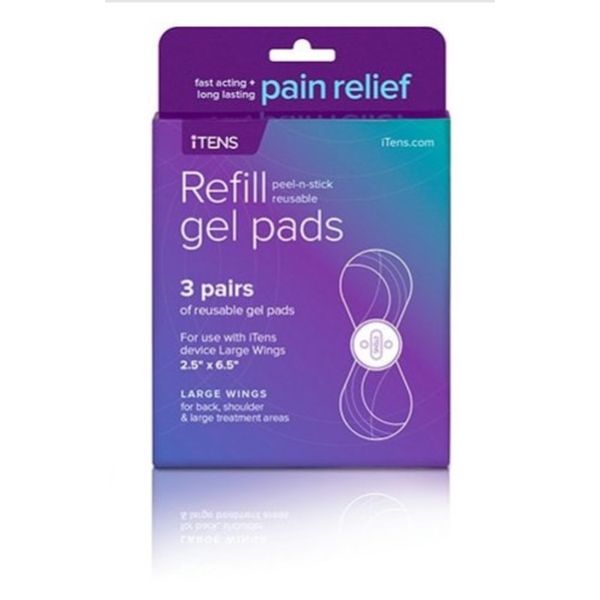 Large Wings Gel Pads (3 pack) for the iTENS
