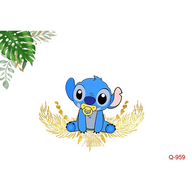 Lilo Stitch Birthday Backdrop  Cute Lilo Stitch Backgrounds