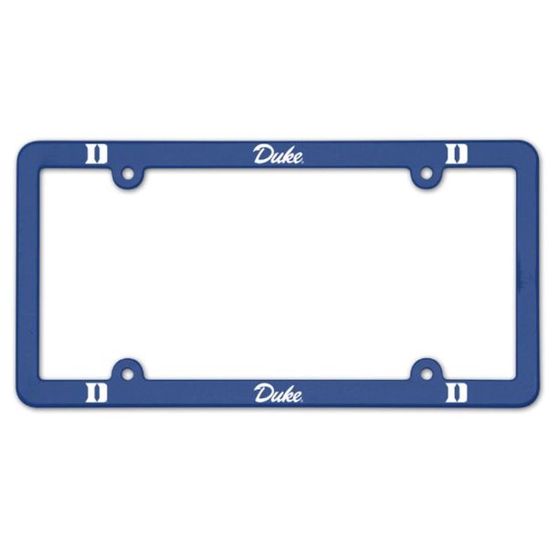 Wincraft Duke Blue Devils Plastic License Plate Frame