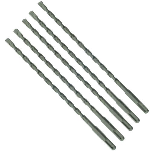 5 x SabreCut SDSC8_5 8mm x 260mm PGM Approved SDS Plus Drill Bits For Stone Concrete Brick