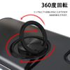 Google Pixel 8A Case with Ring, Clear, Shockproof, Stand Function, Transparent TPU, Compatible with Car Holder, Drop Prevention, Dustproof, Thin, Lightweight, Integrated, Deformation Prevention, Full