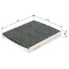Bosch R2413 - Cabin Filter activated-carbon