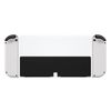eXtremeRate DIY Console Back Plate for Switch OLED, White Replacement Housing Shell Case for Nintendo Switch OLED Console [Only the Backplate, NOT the Console]