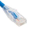 ICC PATCH CORD CAT6 CLEAR BOOT 1' BLUE ICPCST01BL UPC 633758094030 - Installa...