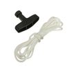 Replacement Pull Starter Handle Rope Recoil Cord Line For Petrol Engine Lawn