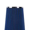 Blue 4'' 102mm Long High Flow Inlet Cone Dry Filter Cold Air Intake Replacement