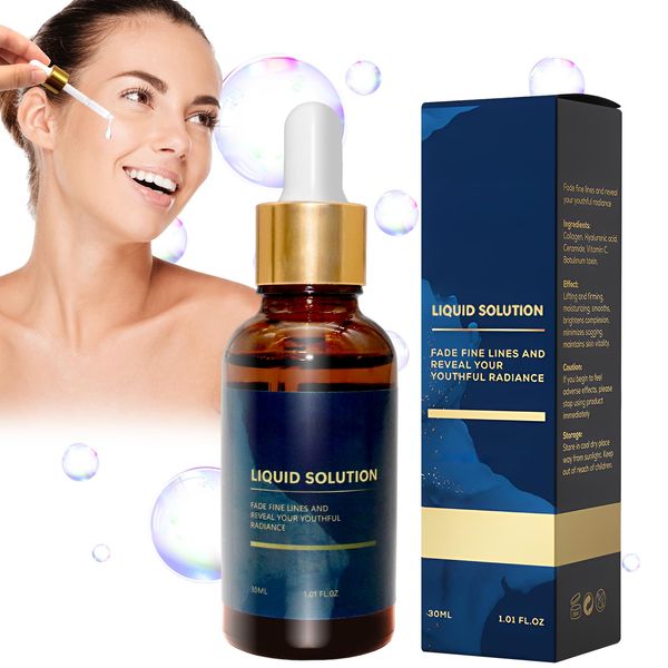 Olavita Serum,Olavitas Liquid Solution,Liquid Serum,Olavita Face Serum,Stock Solution Facial Serum,Reduce Fine Lines And Wrinkles,Anti-Aging Face Serum for All Skin Types 30ML