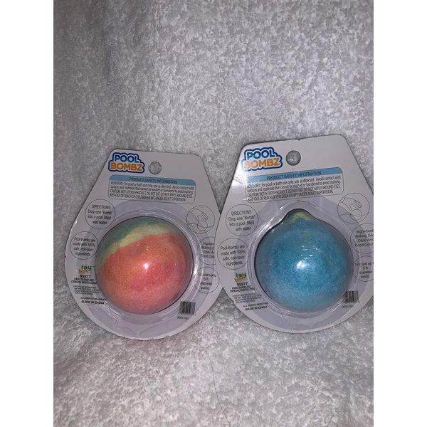 Pool Bombz Toy Box Fizzy Water Coloring Fun (2pk)