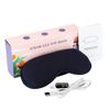 Adjustable USB Heated 3D Eye Mask Pad Blackout For Blepharitis Dry Eye Relief