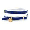Personalised Custom Cat Kitten Collar | Laser Engraved Pet Name ID Tag (Blue)