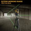 PREXISO NEW 100Ft Rechargeable Self Leveling Laser Level Point Cross Laser Level