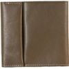 MASACCIO Smart Wallet Two-Wrap Compact Wallet Ultra Small Folding Wallet, Brown