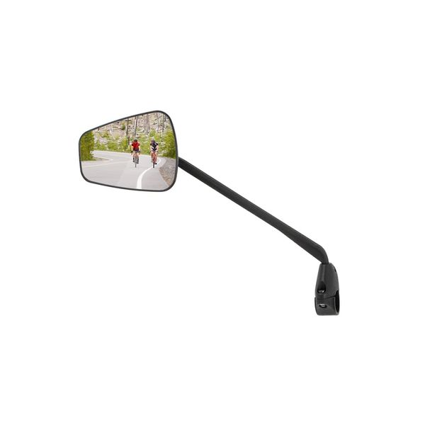 Zefal Unisex's Espion Z56 Left Handlebar Mirror, Black, 46cm²