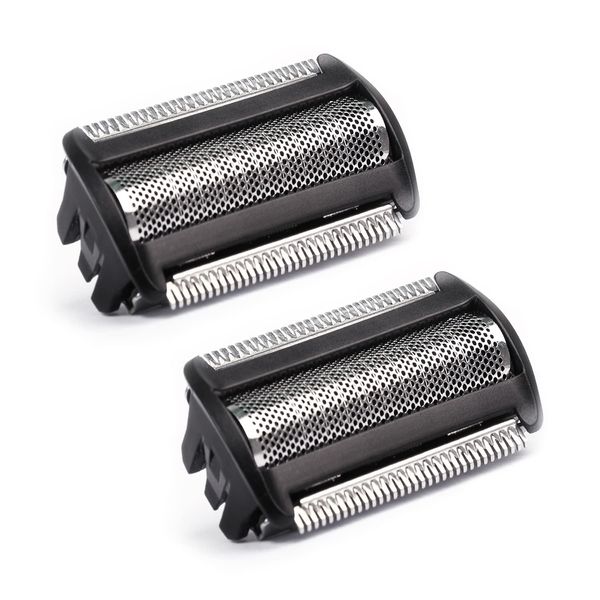 BG2000 Replacement Body Groomer Foil Head for Philips Norelco Bodygroom Trimmer Shaver Foil BG2020, BG2022, BG2029, BG2030, BG2040, 2-Pack