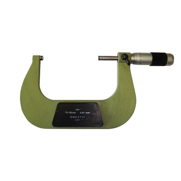 Borletti MELN/4W Outdoor Centesimal Micrometer Measuring Range 75-100mm