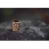 Windalf Small Viking Hair & Beard Jewellery Marit 6 mm Hair Bead Bronze, Bronze