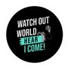 Cochlear Implant Deaf Awareness PopSockets Swappable PopGrip