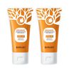 Orange Exfoliating Peeling Gel 2PCS Deep Clean Face & Body Scrub Moisturizer