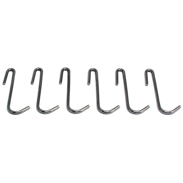 Enclume Essentials Pot Hook, Set of 6, Use with Pot Racks, Stainless Steel
