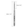 uxcell Machine Tap #2-56 UNC UNC Thread 2B Class 3 Flutes High Speed Steel Screw Threading Tap Tapping Tool 3pcs