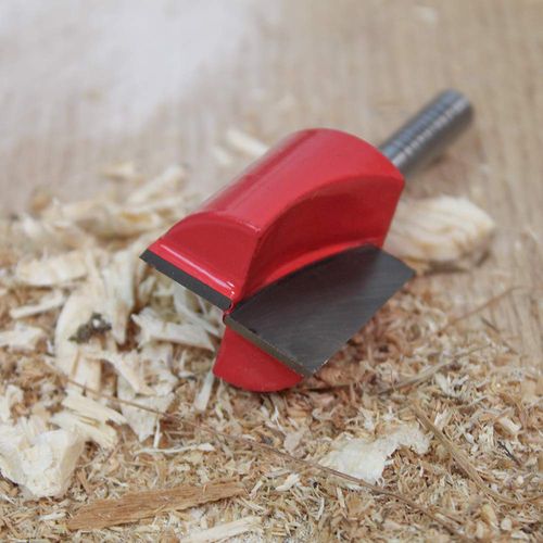 Faithfull FAIRB231 Router Bit TC Two Flute 1/4in 25mm,Red / Silver