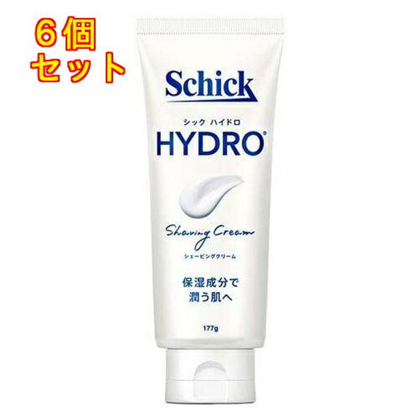 Schick Hydro Shaving Cream 177g x 6