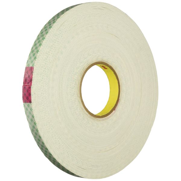 3M 4016 Natural Polyurethane Double Coated Foam Tape 2" width x 5yd length 1
