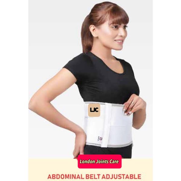 Abdominal Binder Pre & Post surgery Back Pain Relief Fits upto 47" Max UK