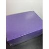 New Source Biodegradable Water Burial Purple Box Urn Handmade 9x7x5