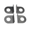 Lyhiku Replacement 3/4" Marker Light Bracket Fits RV Trailer Light Bracket Round Light Powder Coated(4pcs)