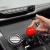 YFFSFDC Car One-Touch Start Button Lever Engine Start Joystick Spherical Car Ignition Button Cover Easy Installation (Red)