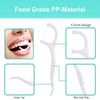 Dental Flossers Individually Wrapped, Floss Single Bag, Travel Dental Floss, Unflavored Floss Picks, Dental Flossers, Floss Sticks, Tooth Floss, Dental Picks Disposable 150 Count
