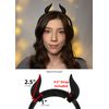 Demon Horns for Headphones (Emerald Sparkle)