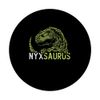 Nyx Saurus Personalized Name Dinosaur T-Rex PopSockets Swappable PopGrip