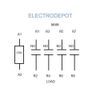 LED Ligthing Timer 24Hr, 7,day 40A 4Pole Time Switch 220V 240V, Breaker 30A Box