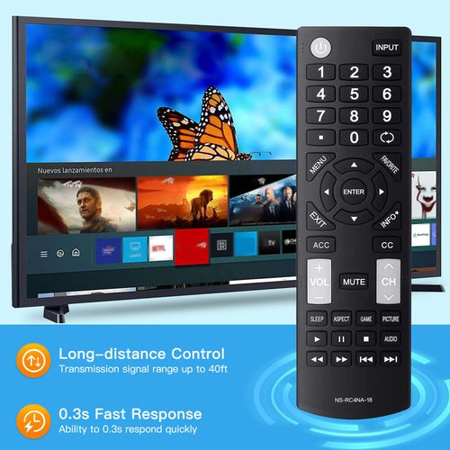 Big Button Universal Remote Control for Most of TVs, Universal TV Remote Control for Elderly - Easy to Use
