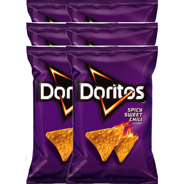 Doritos® Spicy Sweet Chili Limited Flavored Tortilla Chips Net Wt 10 Oz (6)