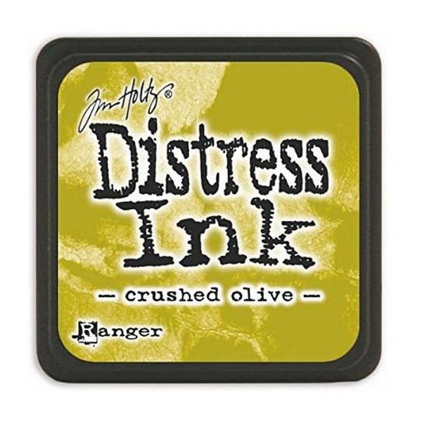 Ranger Mini Ink Pad, Crushed Olive