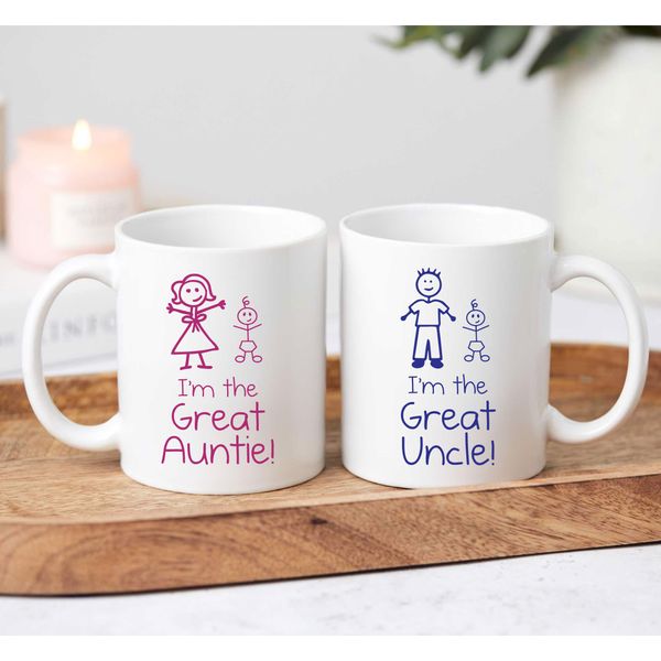 60 Second Makeover Limited I'm The Great Auntie Uncle Mug Set