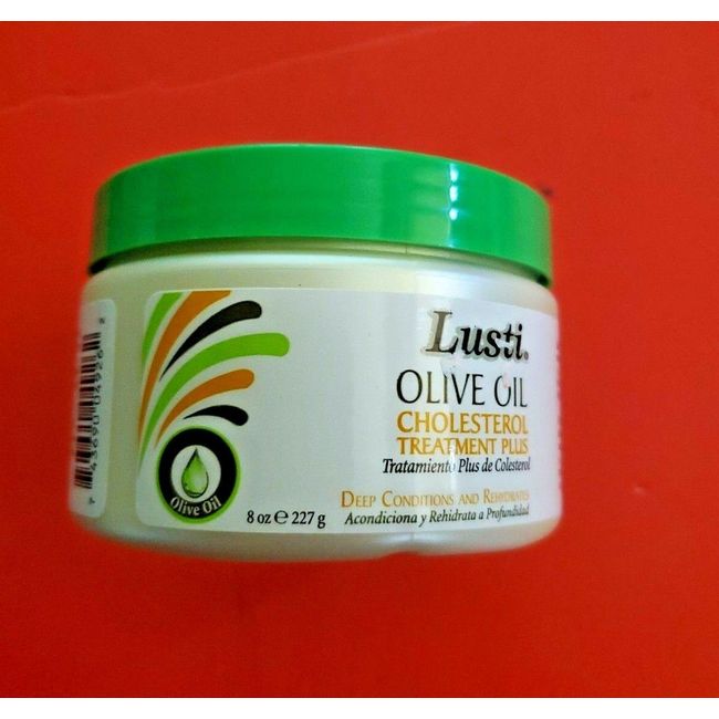 LUSTI OLIVE OIL INTENSE CHOLESTEROL TREATMENT PLUS FOR NATURAL HAIR /8OZ